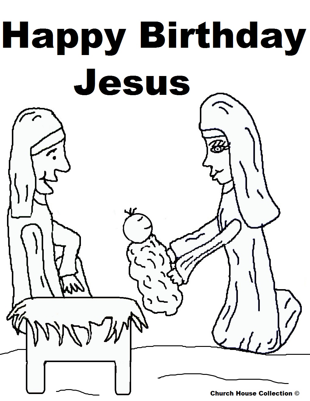 Happy Birthday Jesus Sunday School Lesson